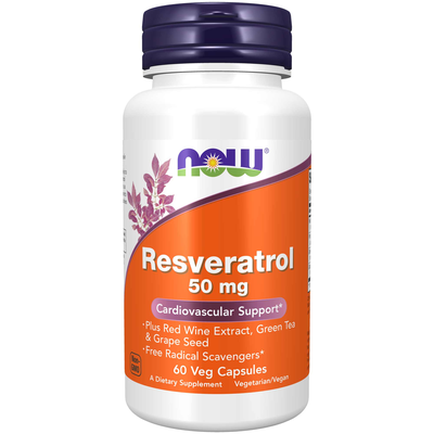 Resveratrol 50mg 60 capsules