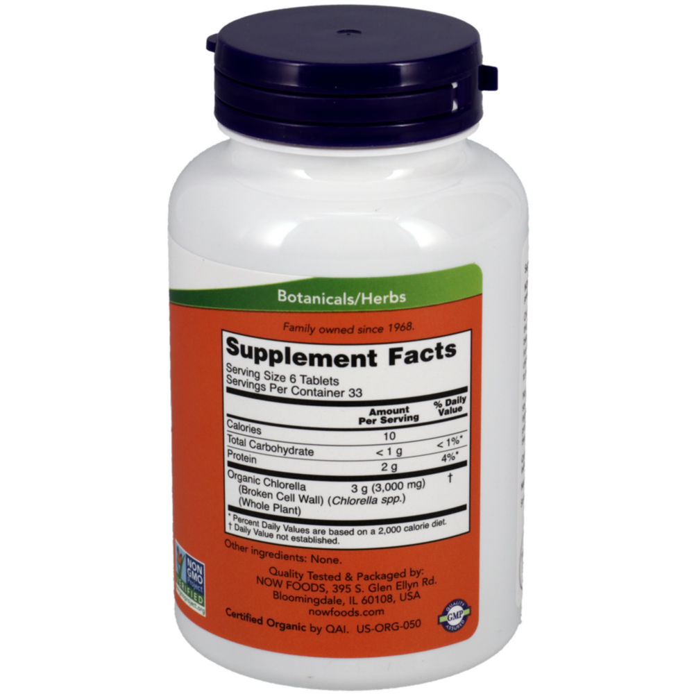 Product image for Organic Chlorella 500mg.