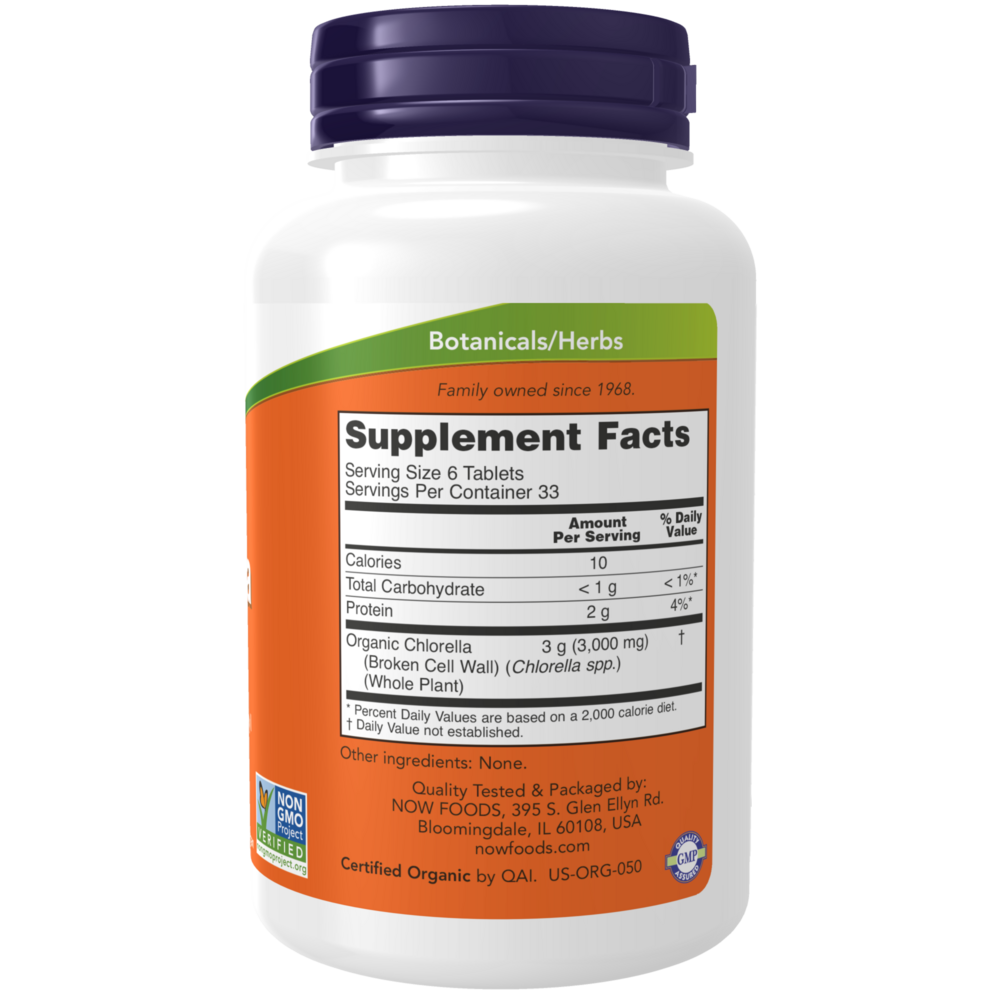 Product image for Organic Chlorella 500mg.