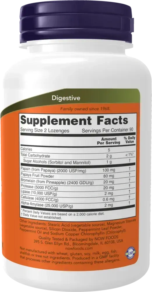 Product image for Papaya Enzymes.