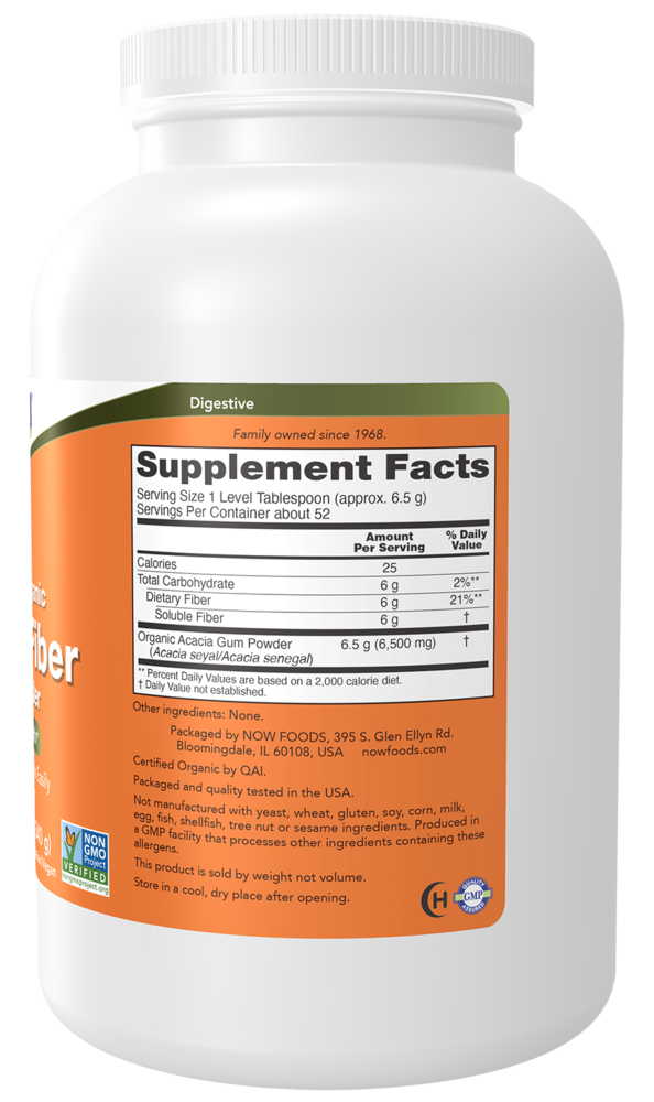 Product image for Acacia, Organic Powder.