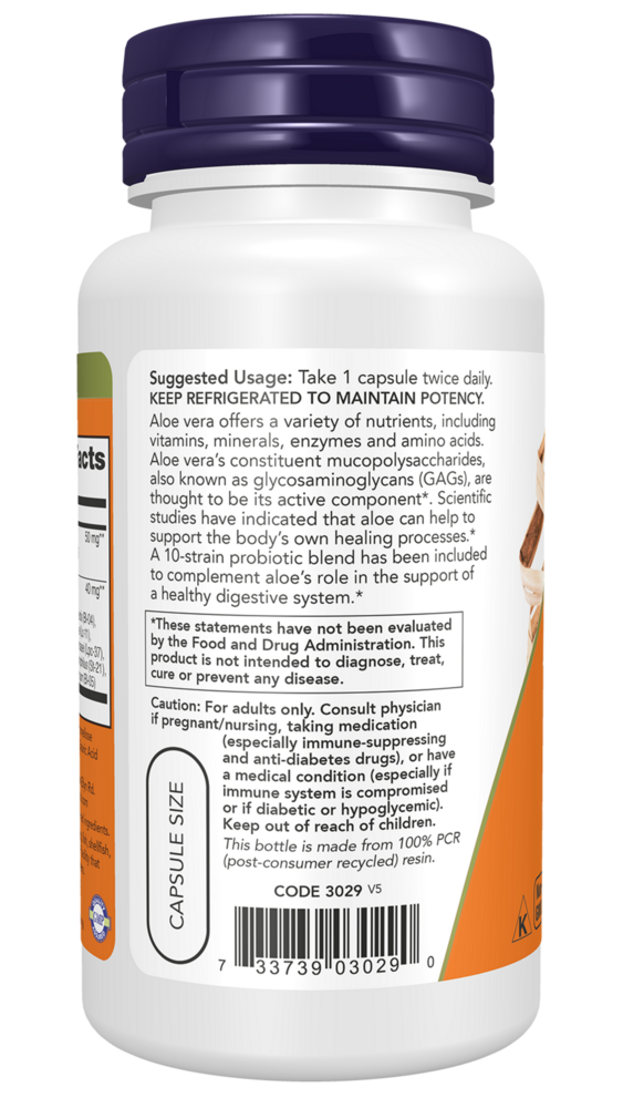 Product image for Aloe 10,000 &amp; Probiotics.