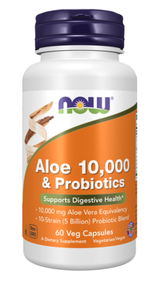 Aloe 10,000 & Probiotics 60 capsules
