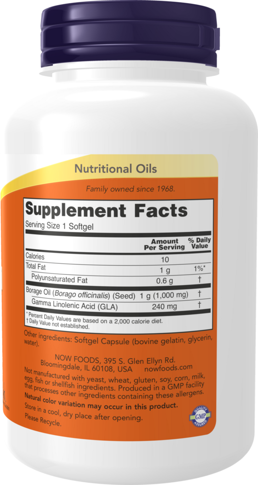 Product image for Borage Oil 1000mg.