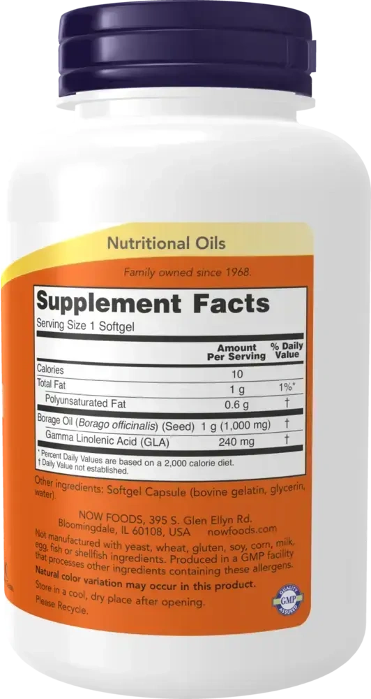 Product image for Borage Oil 1000mg.