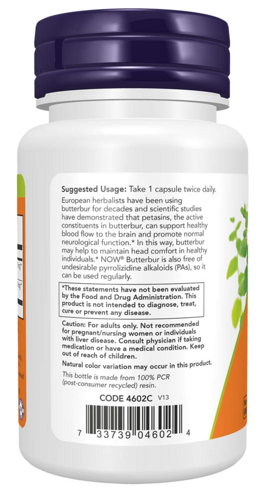 Product image for Butterbur 75mg.