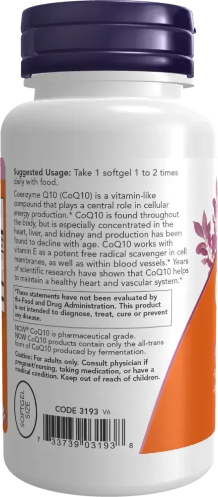 Product image for CoQ10 50mg.