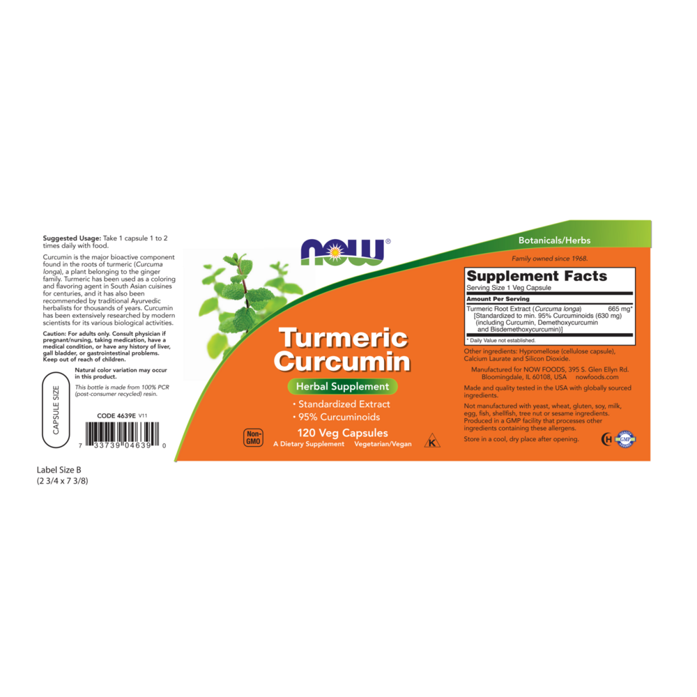 Product image for Curcumin.