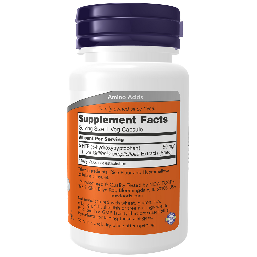 Product image for 5-HTP 50mg.
