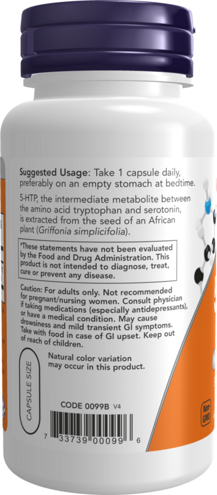 Product image for 5-HTP 50mg.
