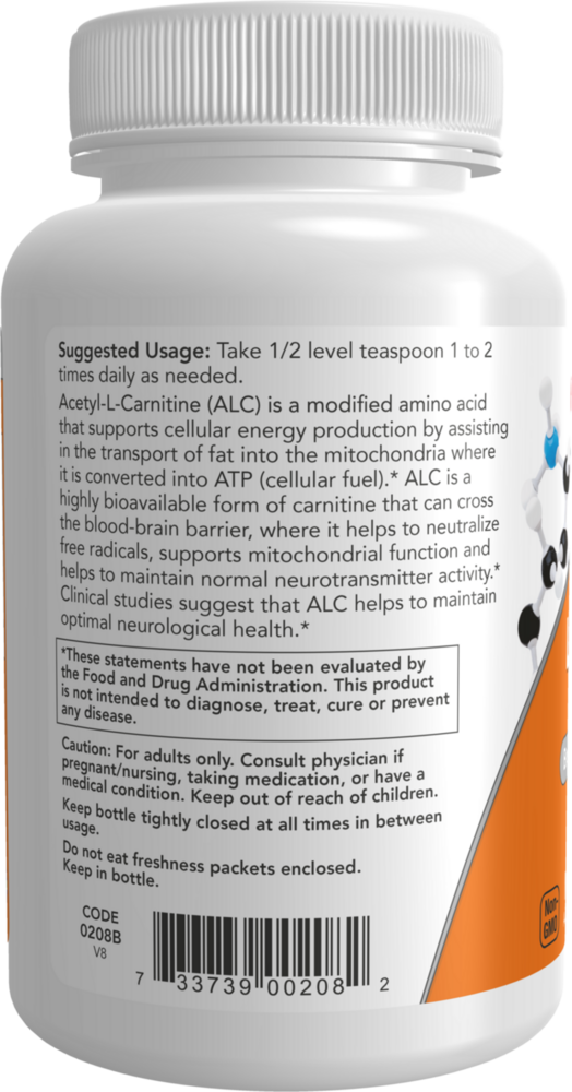 Product image for Acetyl-L Carnitine Powder.