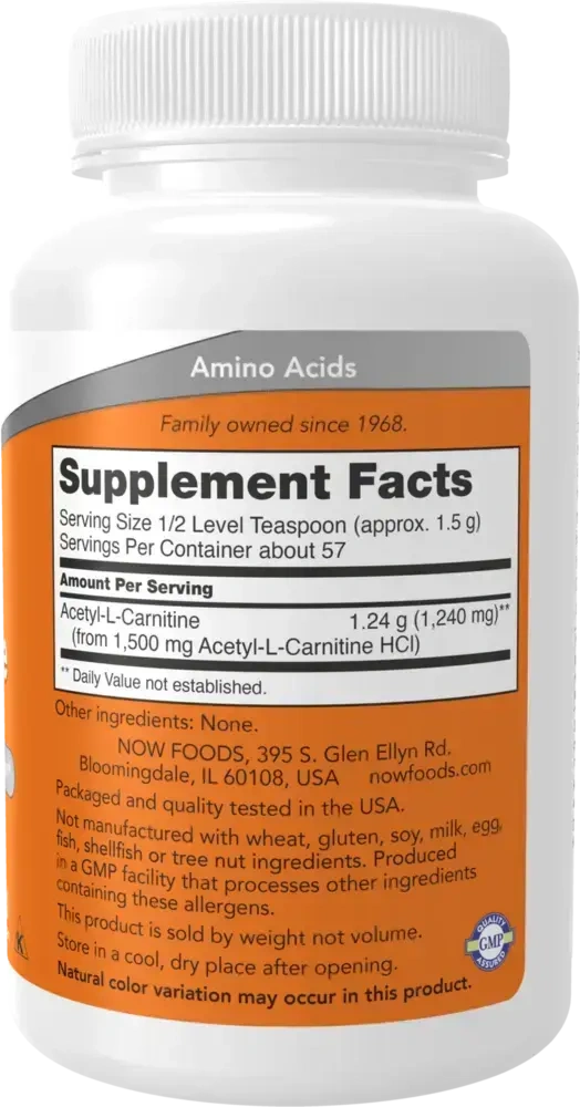 Product image for Acetyl-L Carnitine Powder.