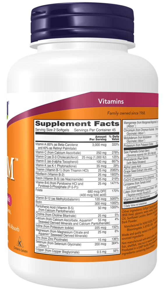 Product image for Adam Men's Multi.