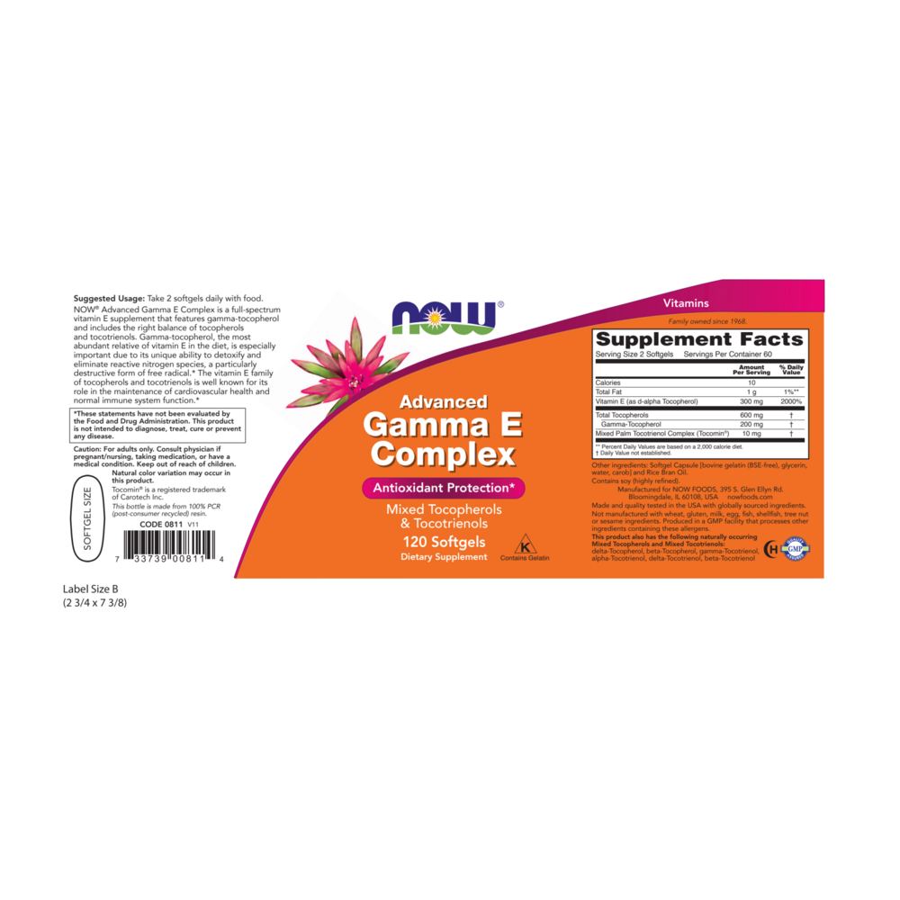 Product image for Advanced Gamma E Complex.