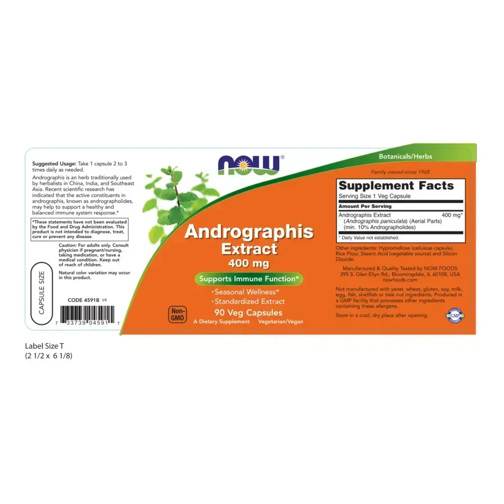 Product image for Andrographis Extract 400mg.
