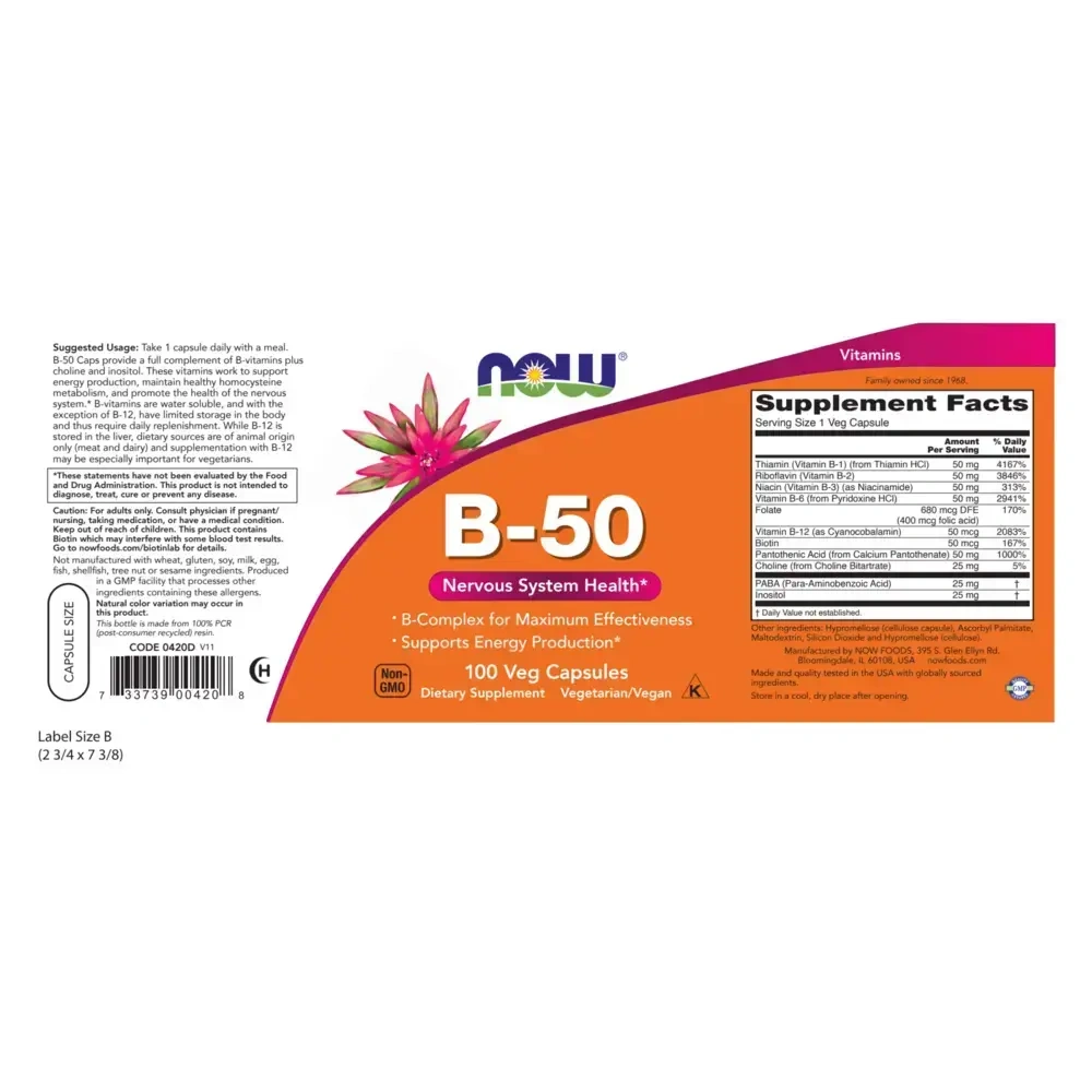 Product image for B-50.