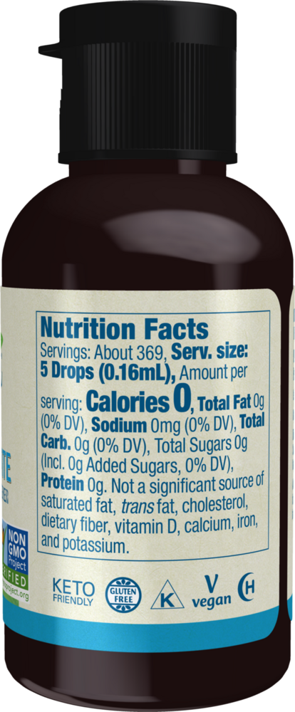 Product image for BetterStevia Liquid, Organic Glycerite.