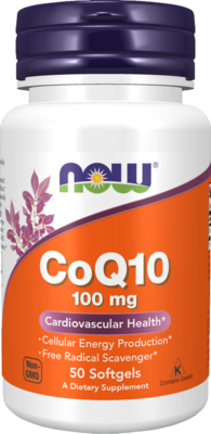 CoQ10 100mg Gels 50 Softgels