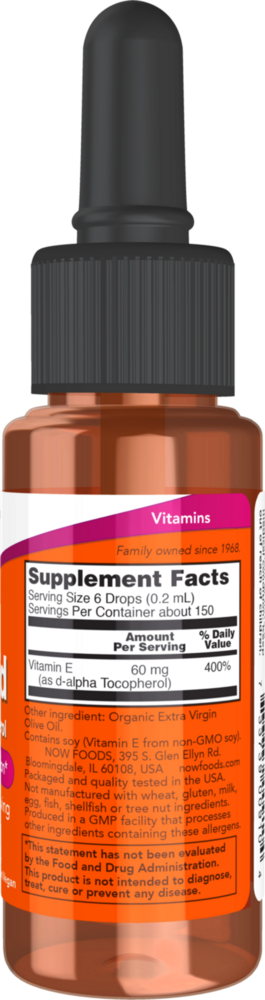 Product image for E Liquid with d-alpha Tocopherol.