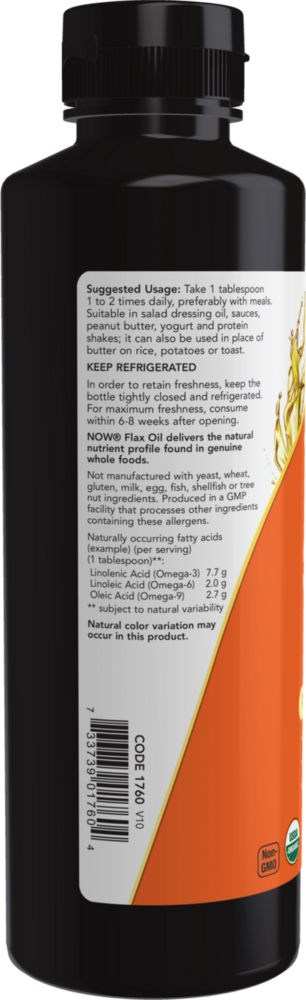 Product image for Flax Seed Oil.