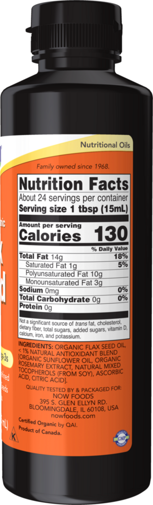 Product image for Flax Seed Oil.