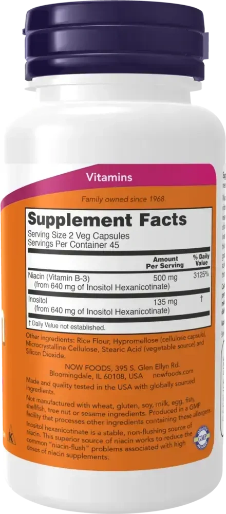 Product image for Flush-Free Niacin 250mg.