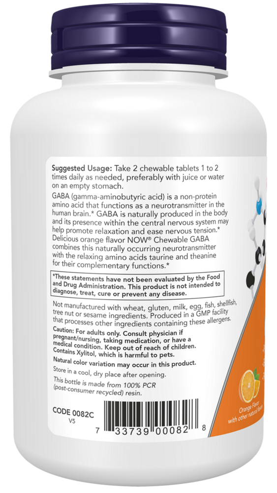 Product image for GABA 250mg.