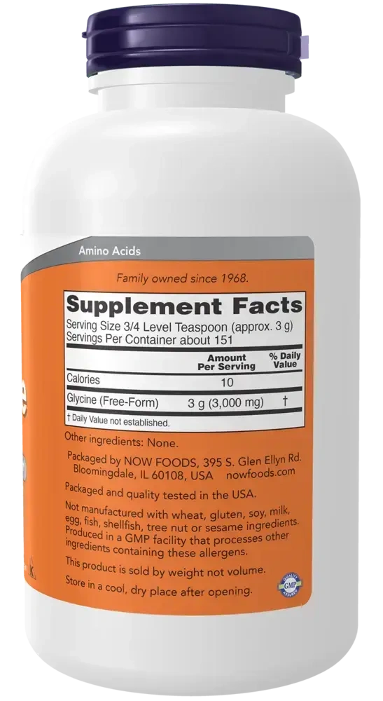 Product image for Glycine Powder.