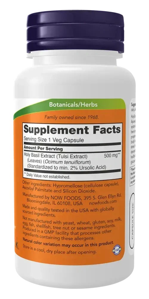 Product image for Holy Basil Extract 500mg.