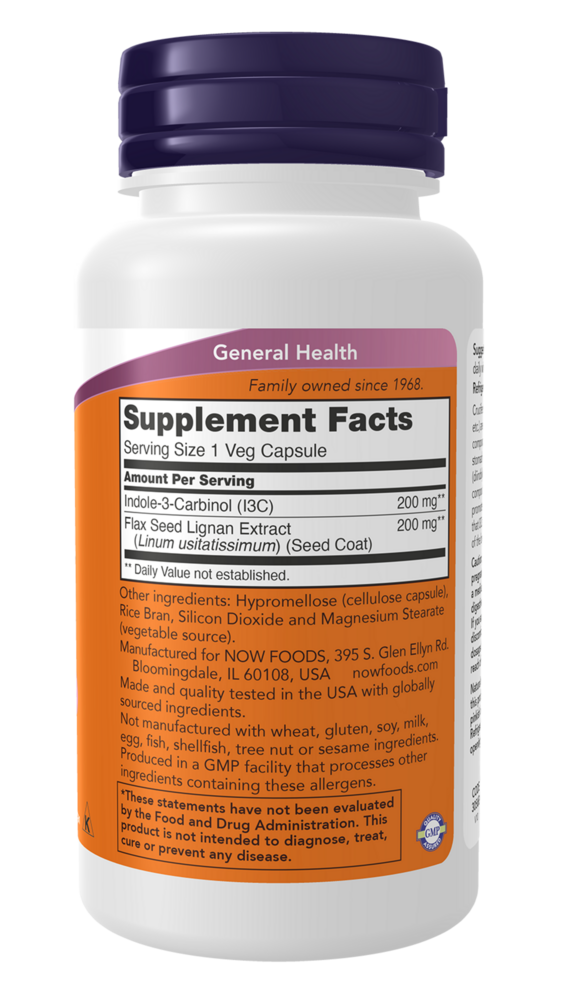 Product image for Indole-3-Carbinol 200mg.