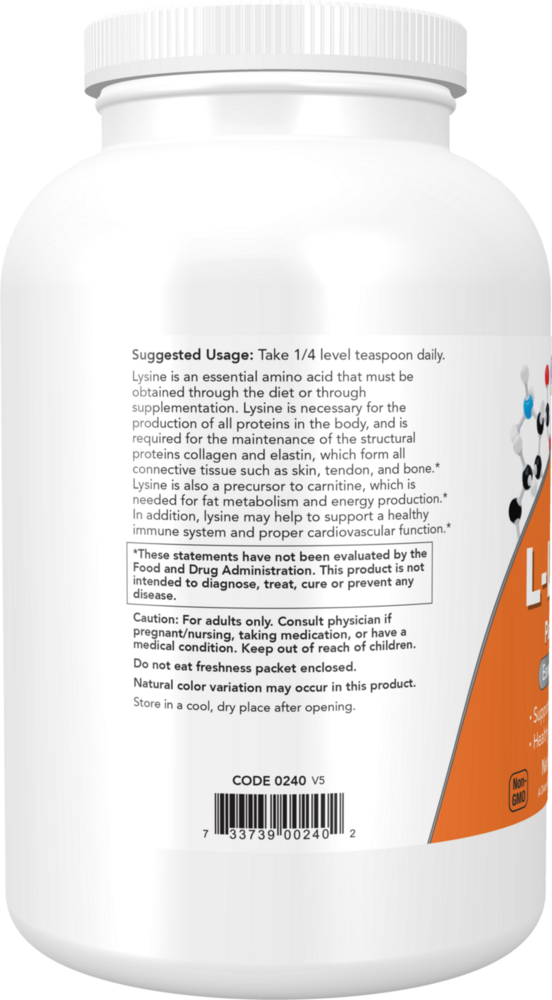 Product image for L-Lysine Powder.
