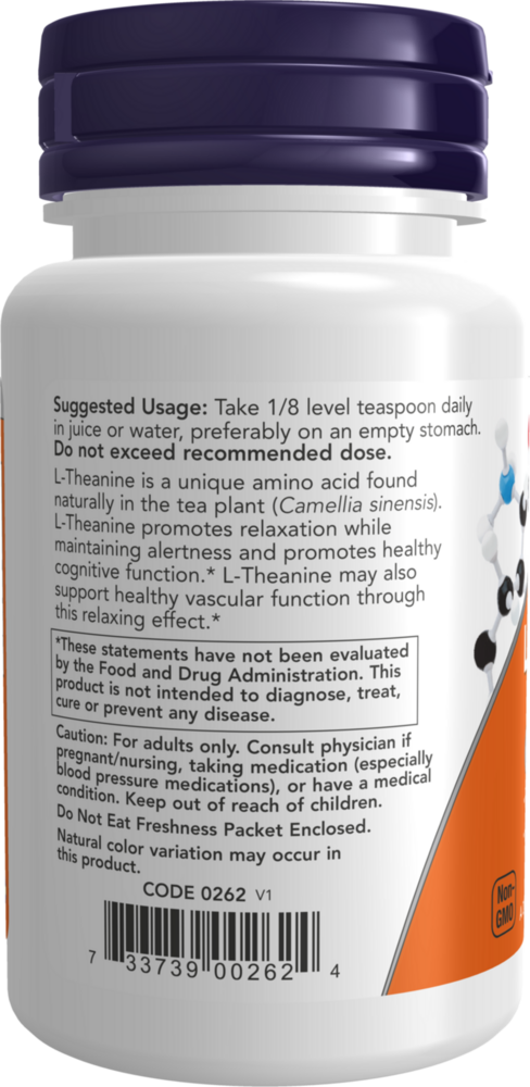 Product image for L-Theanine Powder.