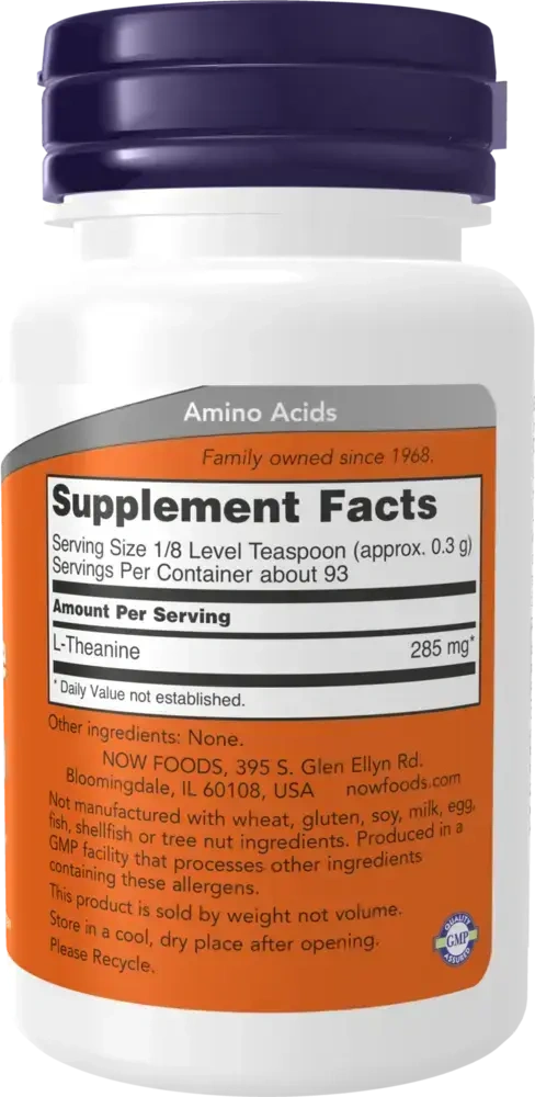 Product image for L-Theanine Powder.