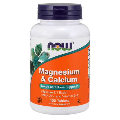 Magnesium & Calcium 2:1 ratio 100 tablets