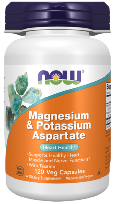 Product image for Magnesium &amp; Potassium Aspartate (120 capsules).