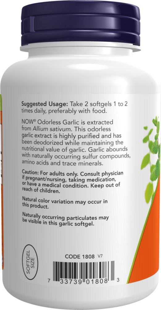 Product image for Odorless Garlic.