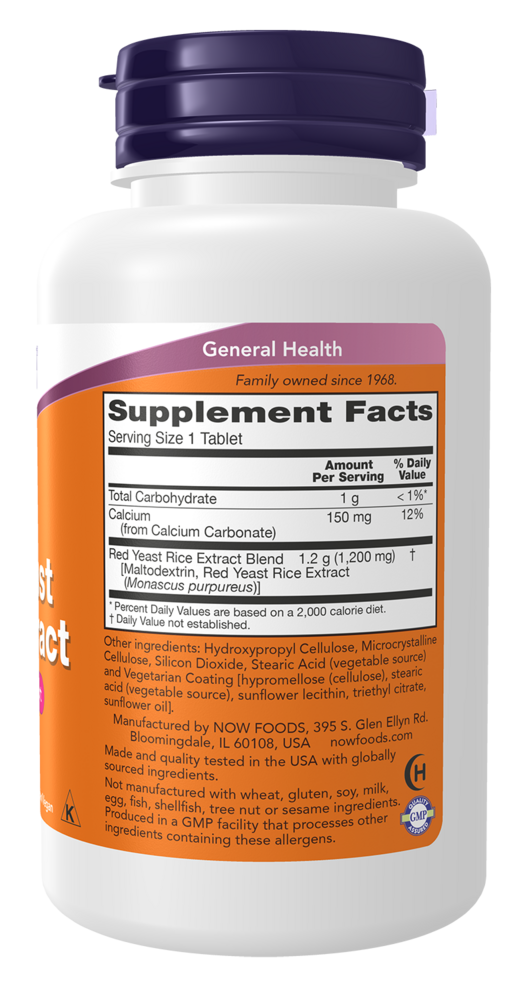 Product image for Red Yeast Rice 1200mg.