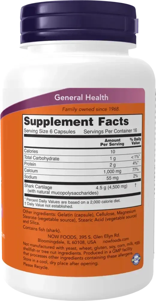 Product image for Shark Cartilage 750mg.