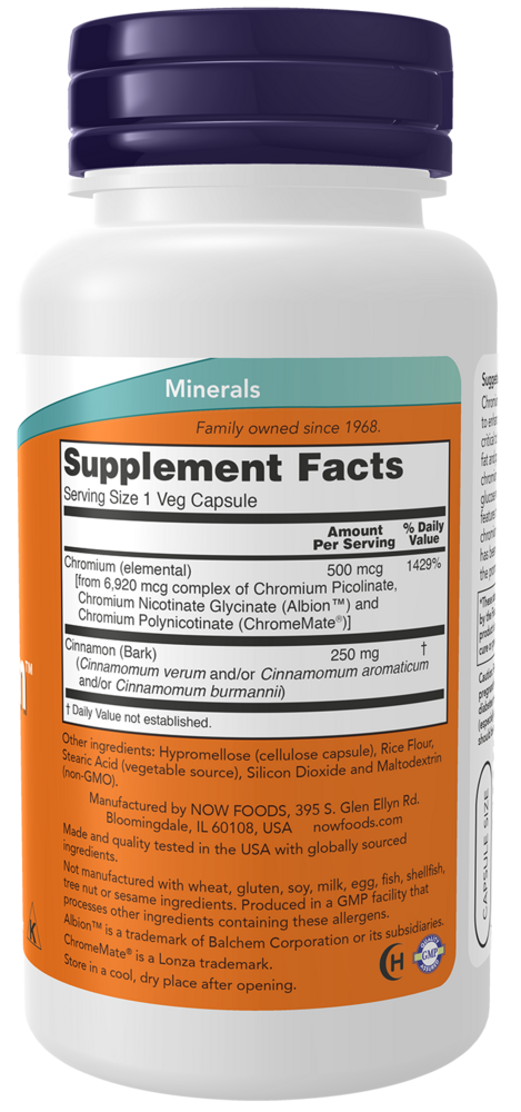 Product image for Tri-Chromium 500mcg.