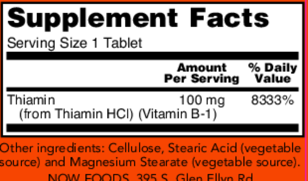 Product image for B-1 100mg.
