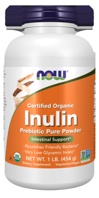 Inulin Prebiotic Pure Powder 454 Grams