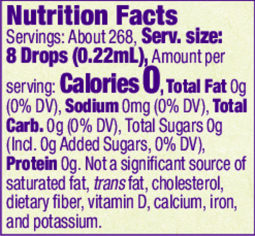 Product image for Organic Liquid Monk Fruit.