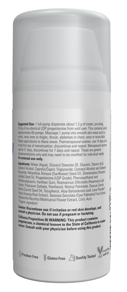 Product image for Progesterone Balancing Skin Cream.