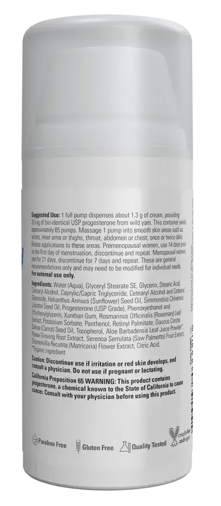 Product image for Progesterone Balancing Skin Cream.