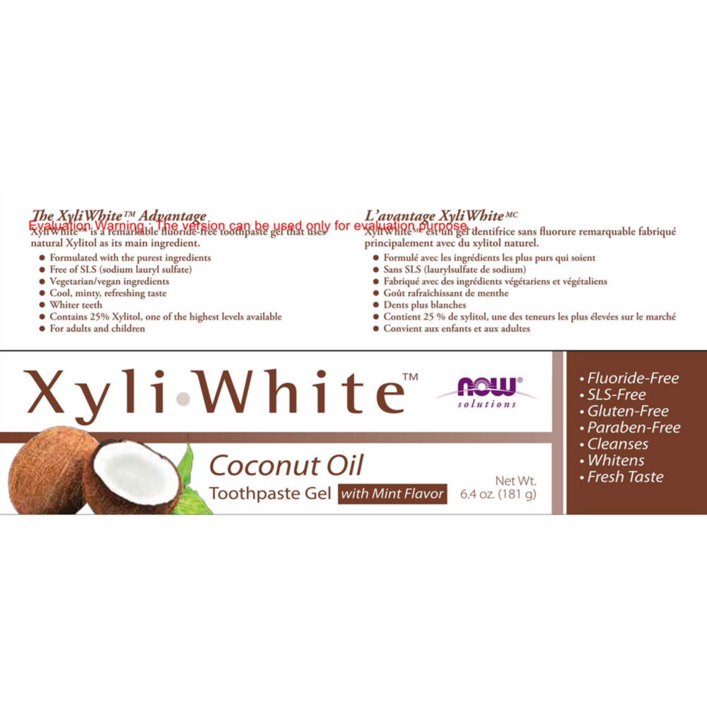 Product image for XyliWhite™ Coconut Oil Toothpaste Gel.