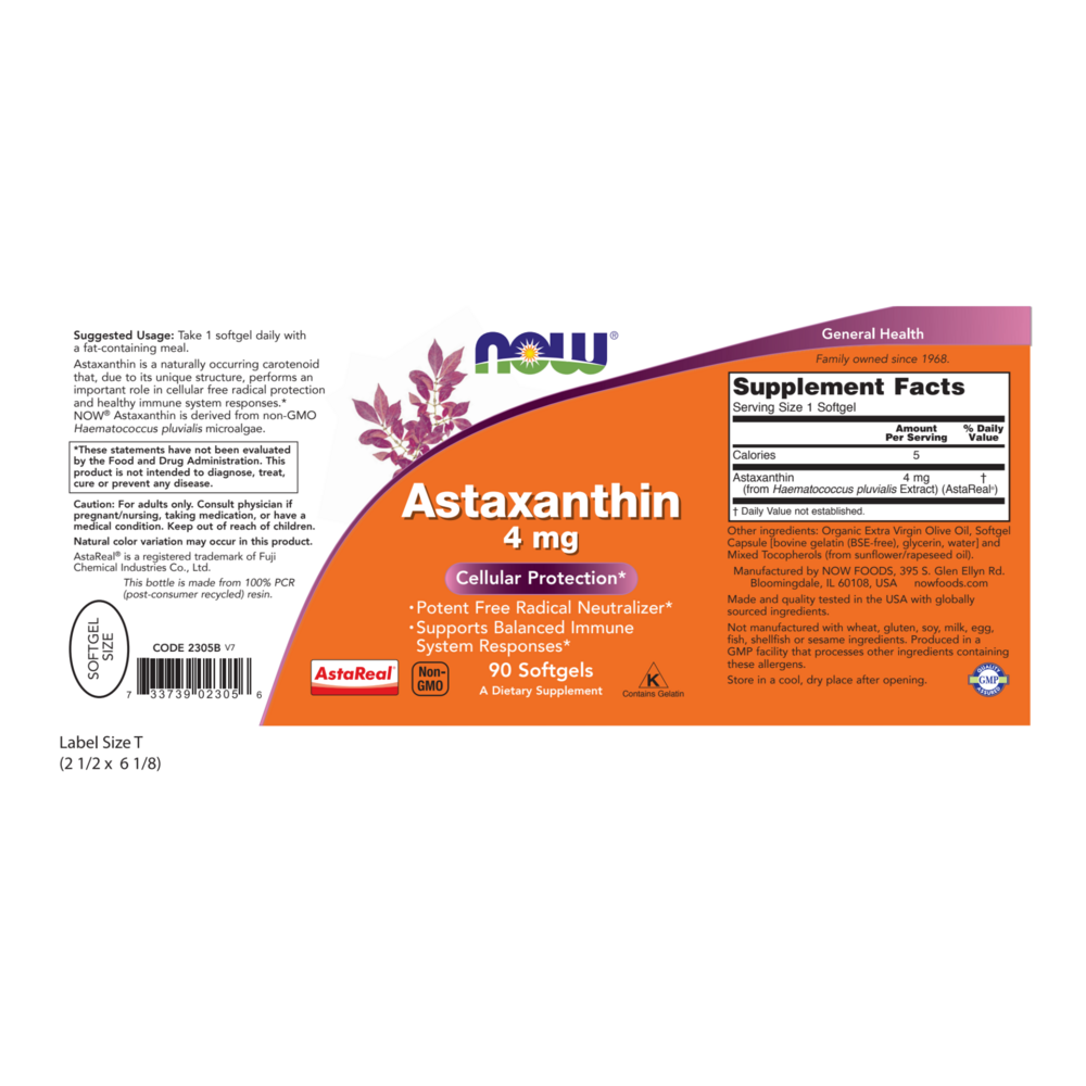 Product image for Astaxanthin.