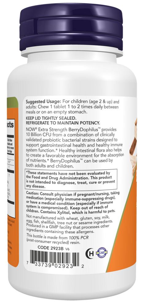 Product image for Berry Dophilus Extra Strength.