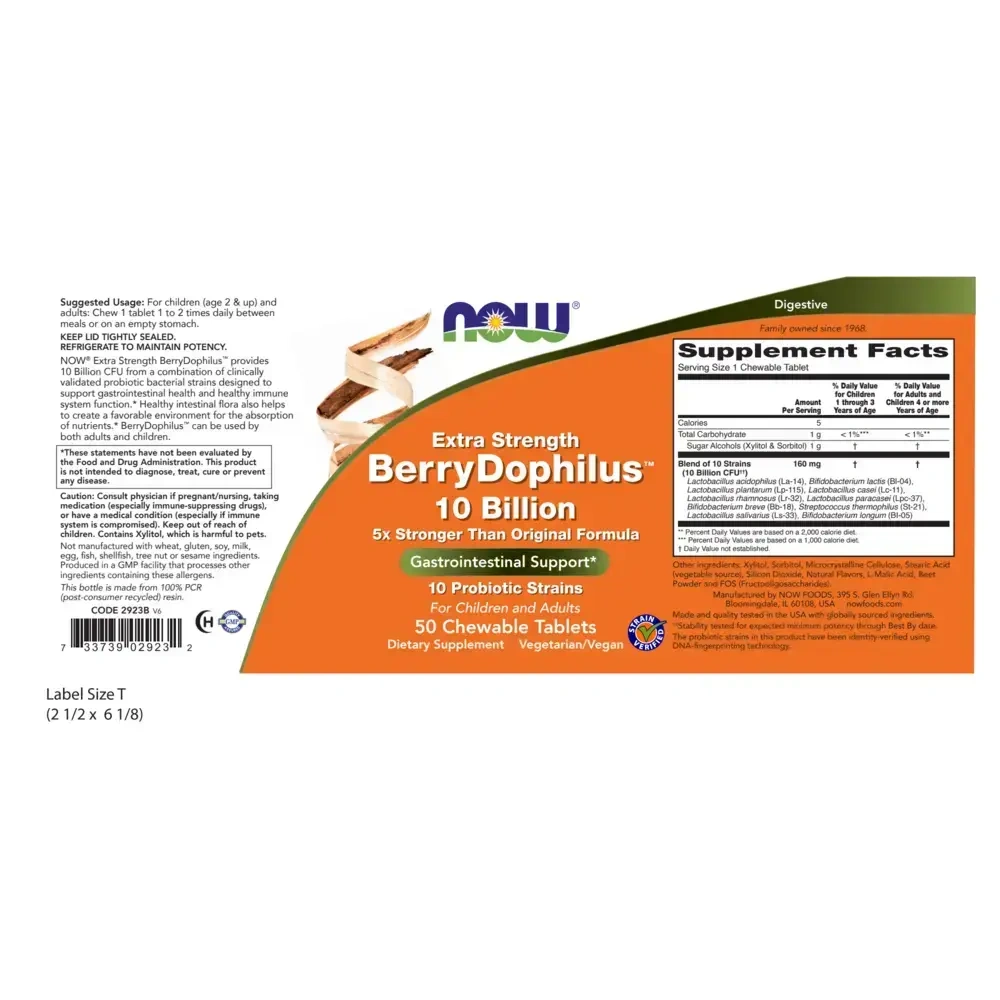 Product image for Berry Dophilus Extra Strength.