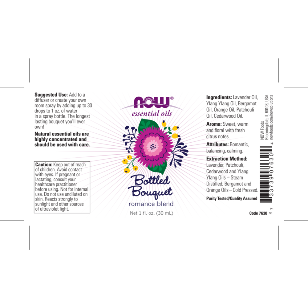 Product image for Bottled Bouquet Oil Blend.
