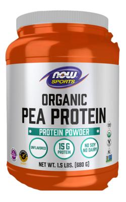 Organic Pea Protein 680 Grams